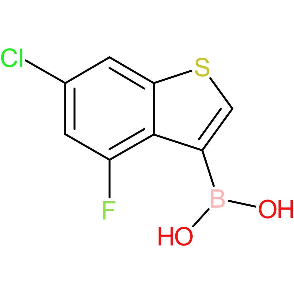 (6-chloro-4-fluoro-1-benzothiophen-3-yl)boronic acid