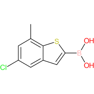 (5-chloro-7-methyl-1-benzothiophen-2-yl)boronic acid