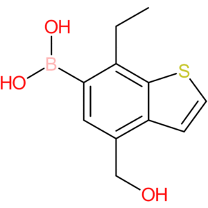 7-ethyl-4-(hydroxymethyl)benzothiophene-6-boronic acid