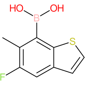 (5-fluoro-6-methyl-1-benzothiophen-7-yl)boronic acid