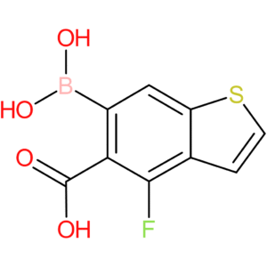 5-carboxy-4-fluorobenzothiophene-6-boronic acid