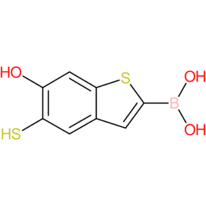 (6-hydroxy-5-sulfanyl-1-benzothiophen-2-yl)boronic acid