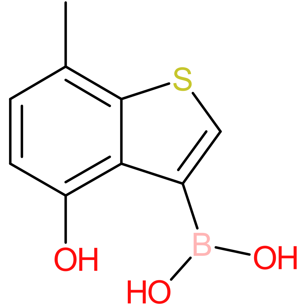 4-hydroxy-7-methylbenzothiophene-3-boronic acid