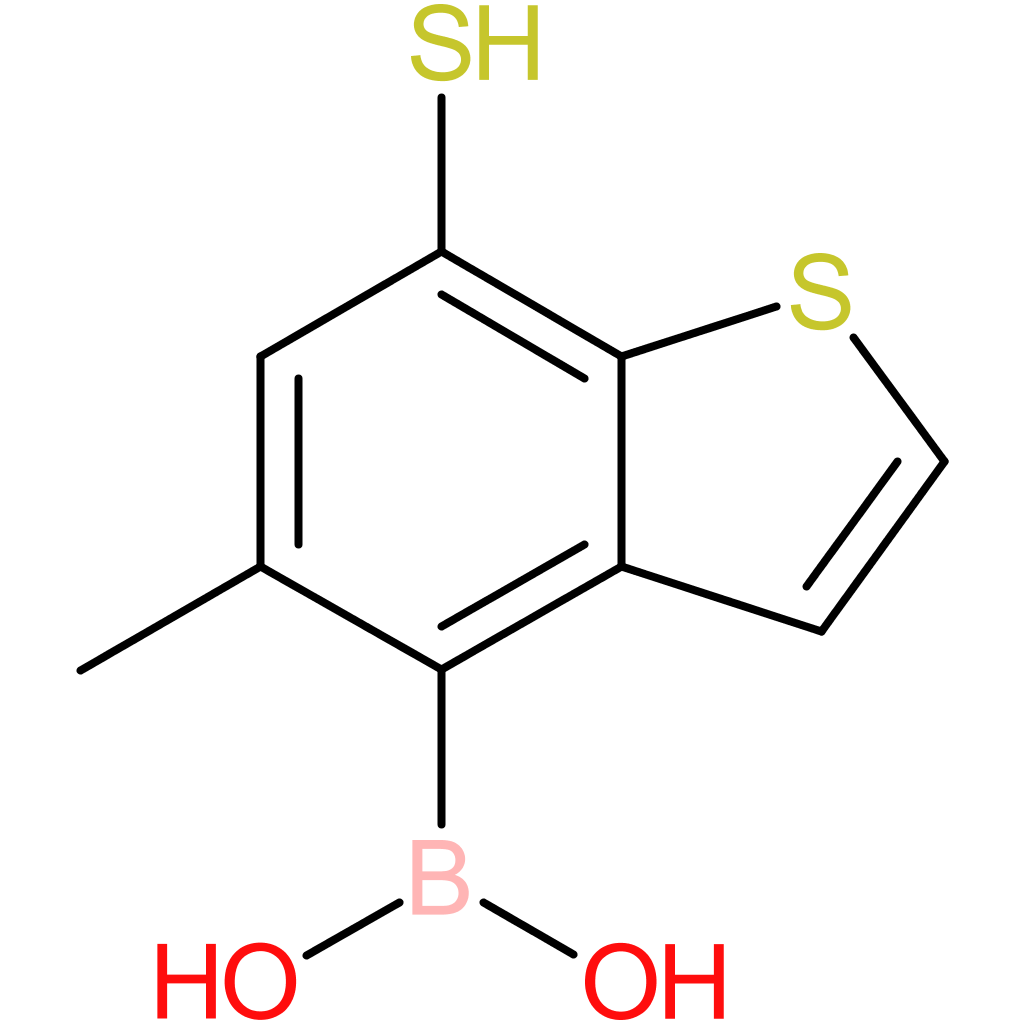 (5-methyl-7-sulfanyl-1-benzothiophen-4-yl)boronic acid