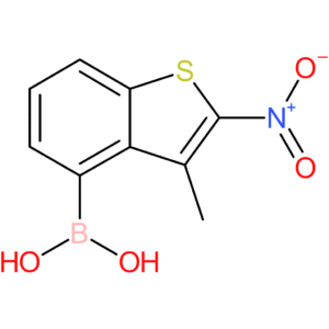 3-methyl-2-nitrobenzothiophene-4-boronic acid