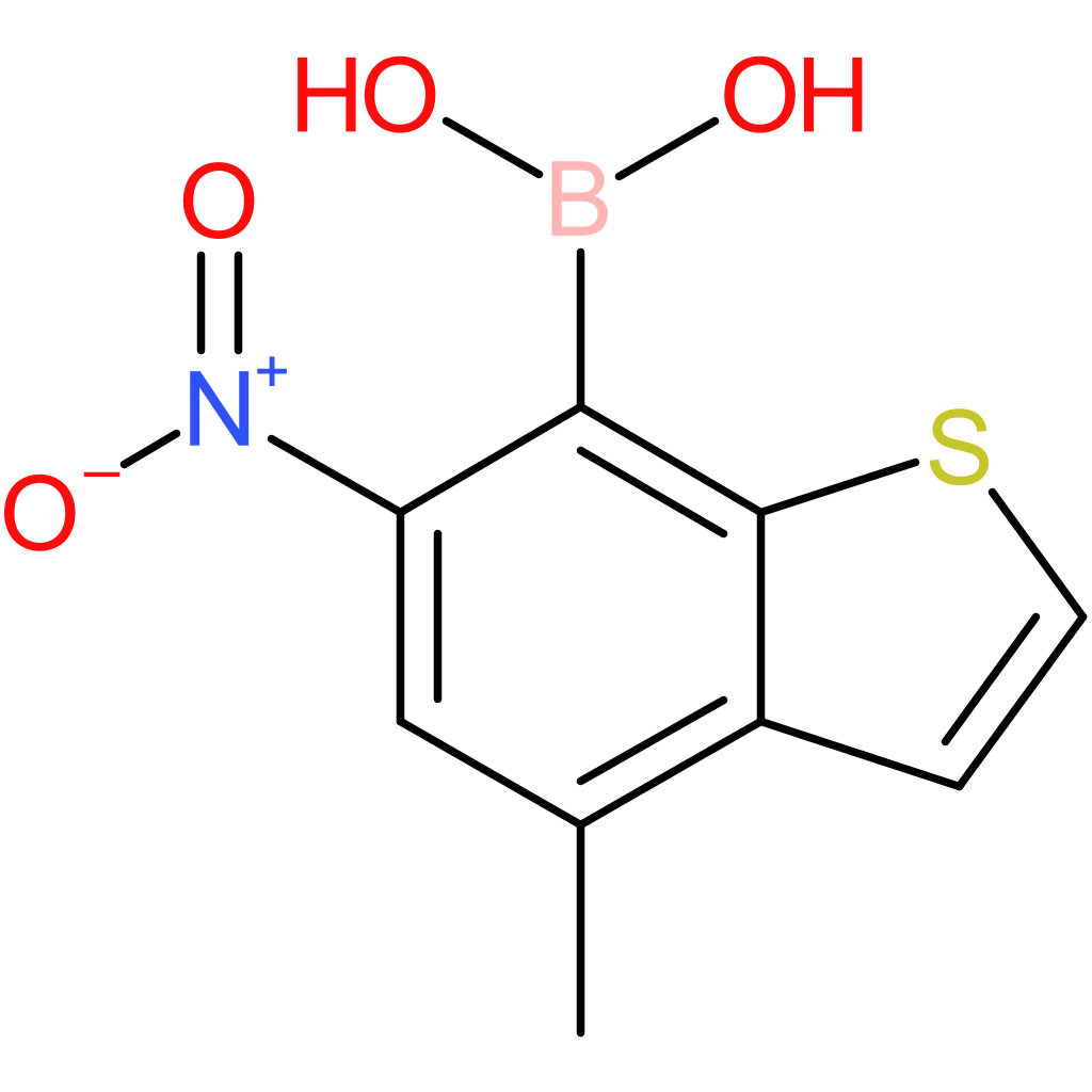 4-methyl-6-nitrobenzothiophene-7-boronic acid