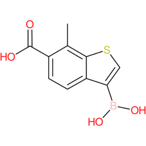 6-carboxy-7-methylbenzothiophene-3-boronic acid