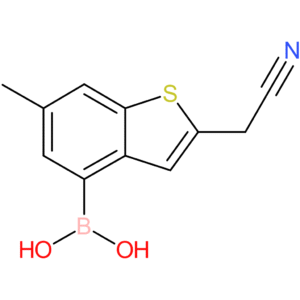 4-borono-6-methylbenzothiophene-2-acetonitrile