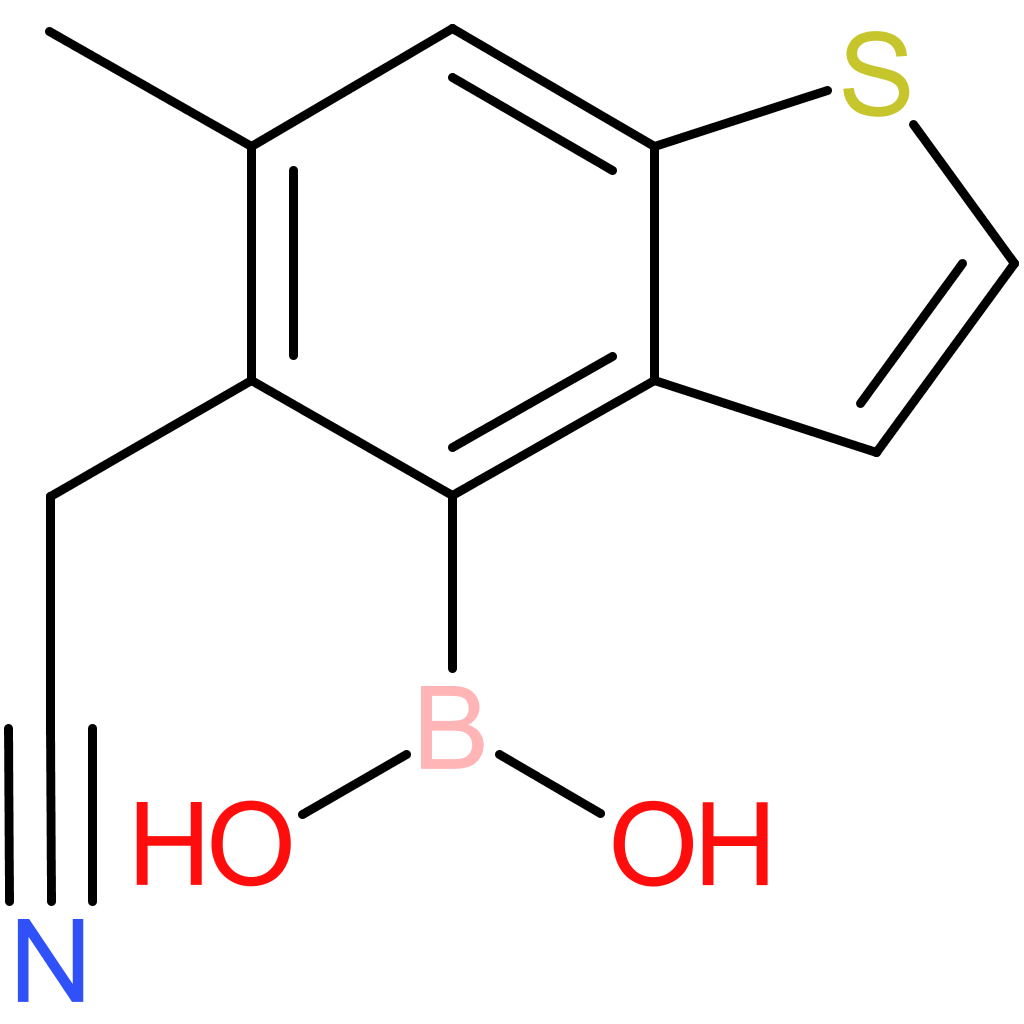 4-borono-6-methylbenzothiophene-5-acetonitrile