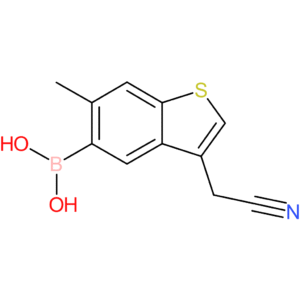 5-borono-6-methylbenzothiophene-3-acetonitrile