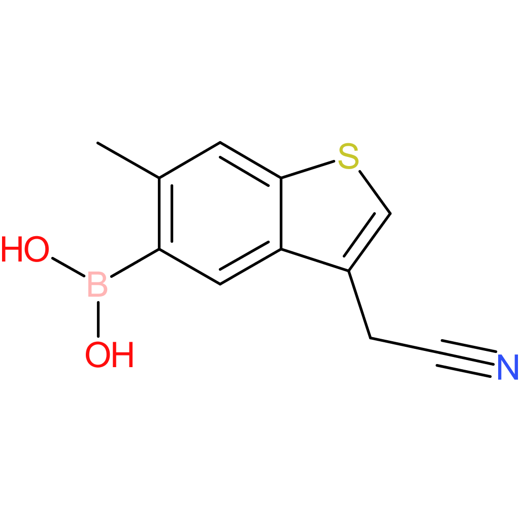 5-borono-6-methylbenzothiophene-3-acetonitrile