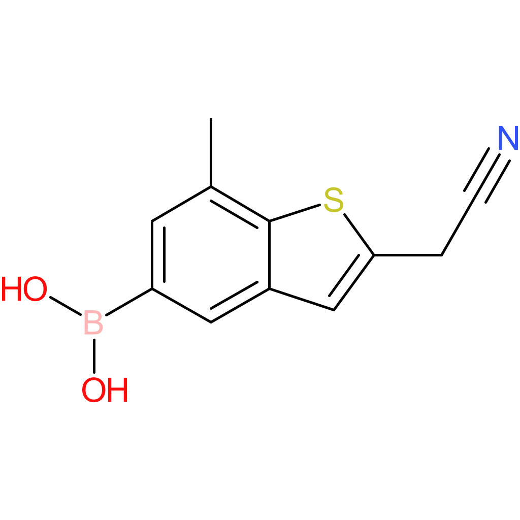5-borono-7-methylbenzothiophene-2-acetonitrile