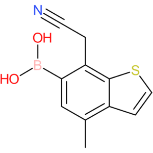 6-borono-4-methylbenzothiophene-7-acetonitrile