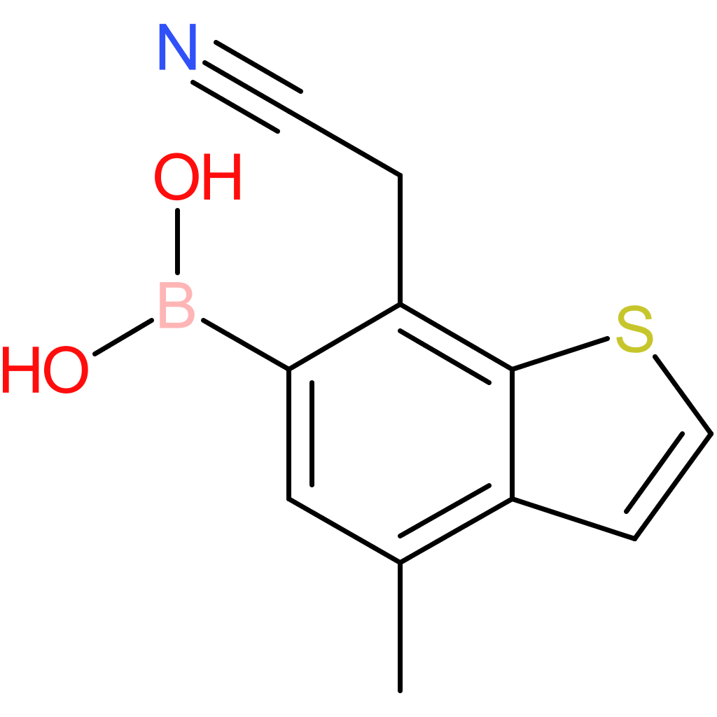 6-borono-4-methylbenzothiophene-7-acetonitrile