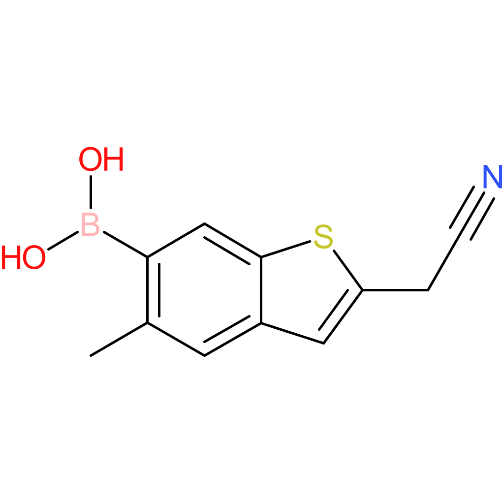 6-borono-5-methylbenzothiophene-2-acetonitrile