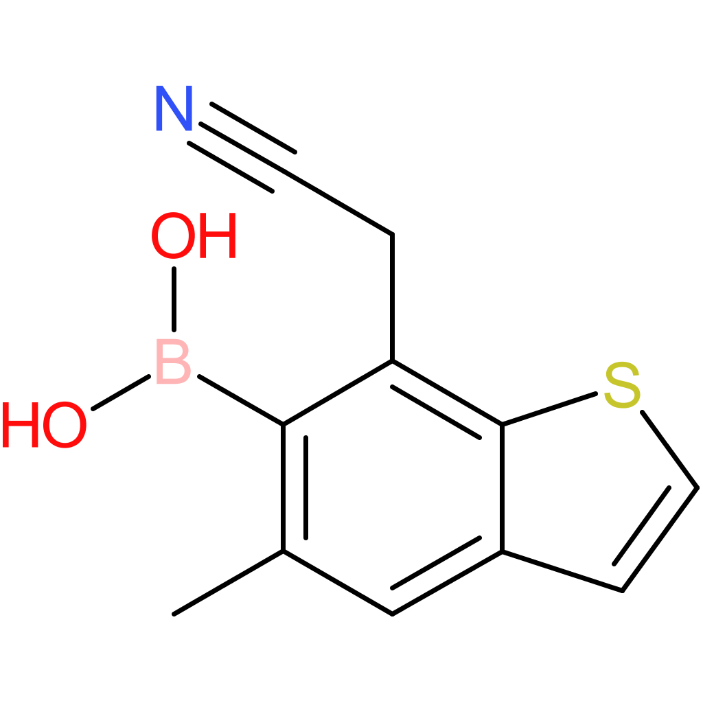 6-borono-5-methylbenzothiophene-7-acetonitrile
