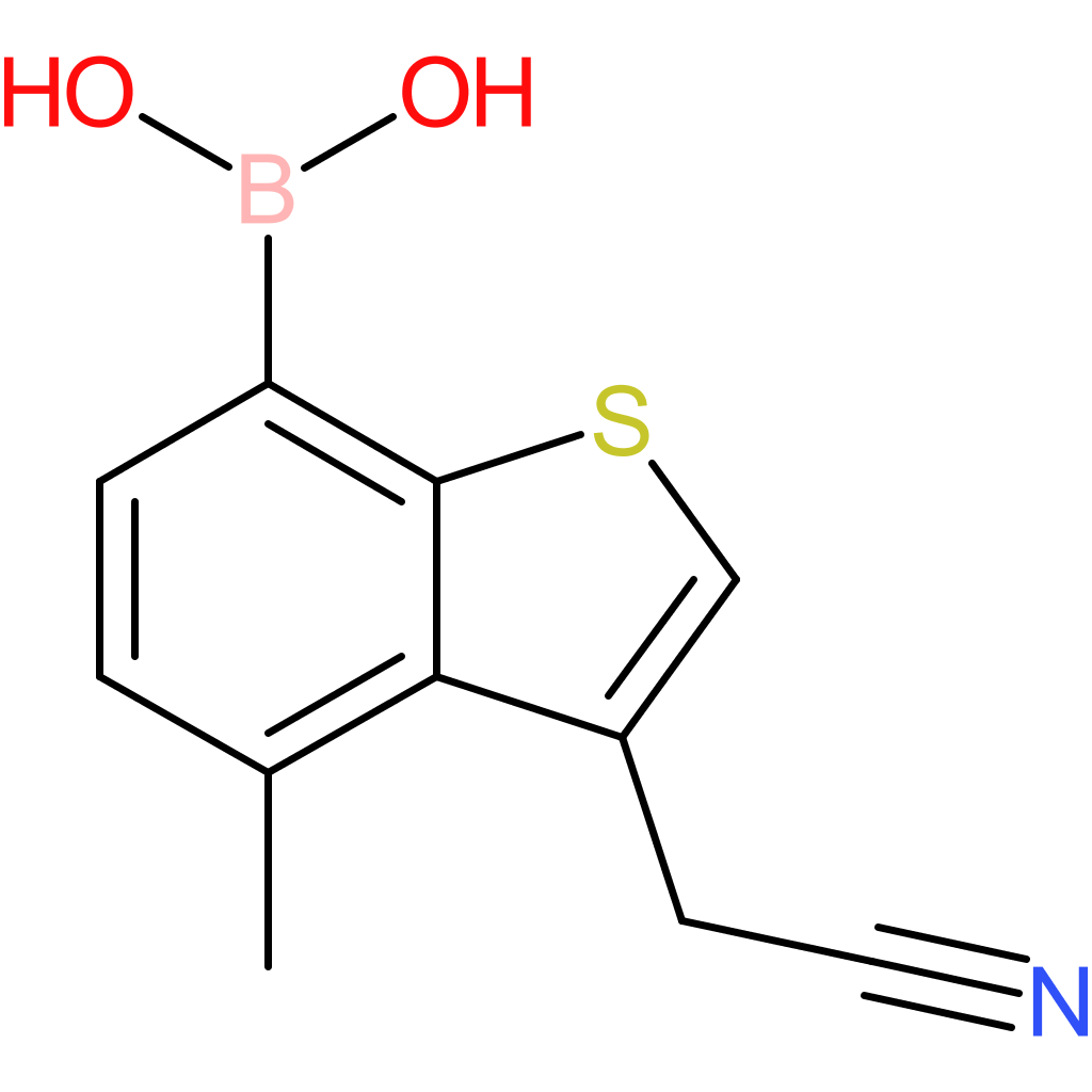 7-borono-4-methylbenzothiophene-3-acetonitrile
