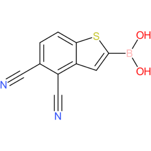 4,5-dicyanobenzothiophene-2-boronic acid