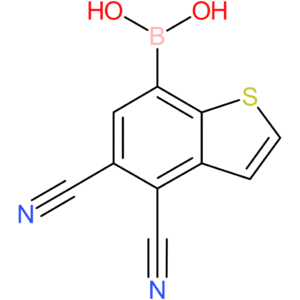 4,5-dicyanobenzothiophene-7-boronic acid