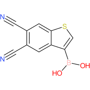 5,6-dicyanobenzothiophene-3-boronic acid