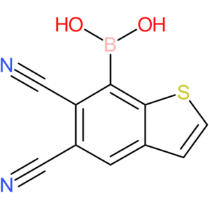 5,6-dicyanobenzothiophene-7-boronic acid
