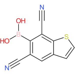 5,7-dicyanobenzothiophene-6-boronic acid