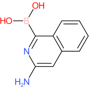 (3-aminoisoquinolin-1-yl)boronic acid