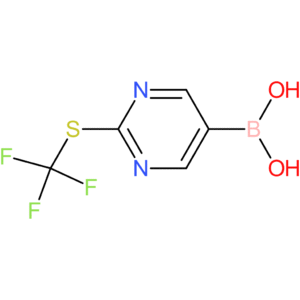 2-(trifluoromethylthio)pyrimidin-5-ylboronic acid