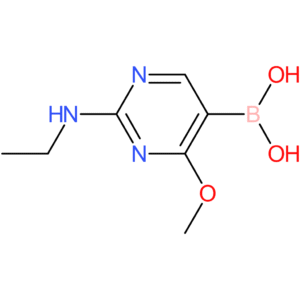[2-(ethylamino)-4-methoxypyrimidin-5-yl]boronic acid