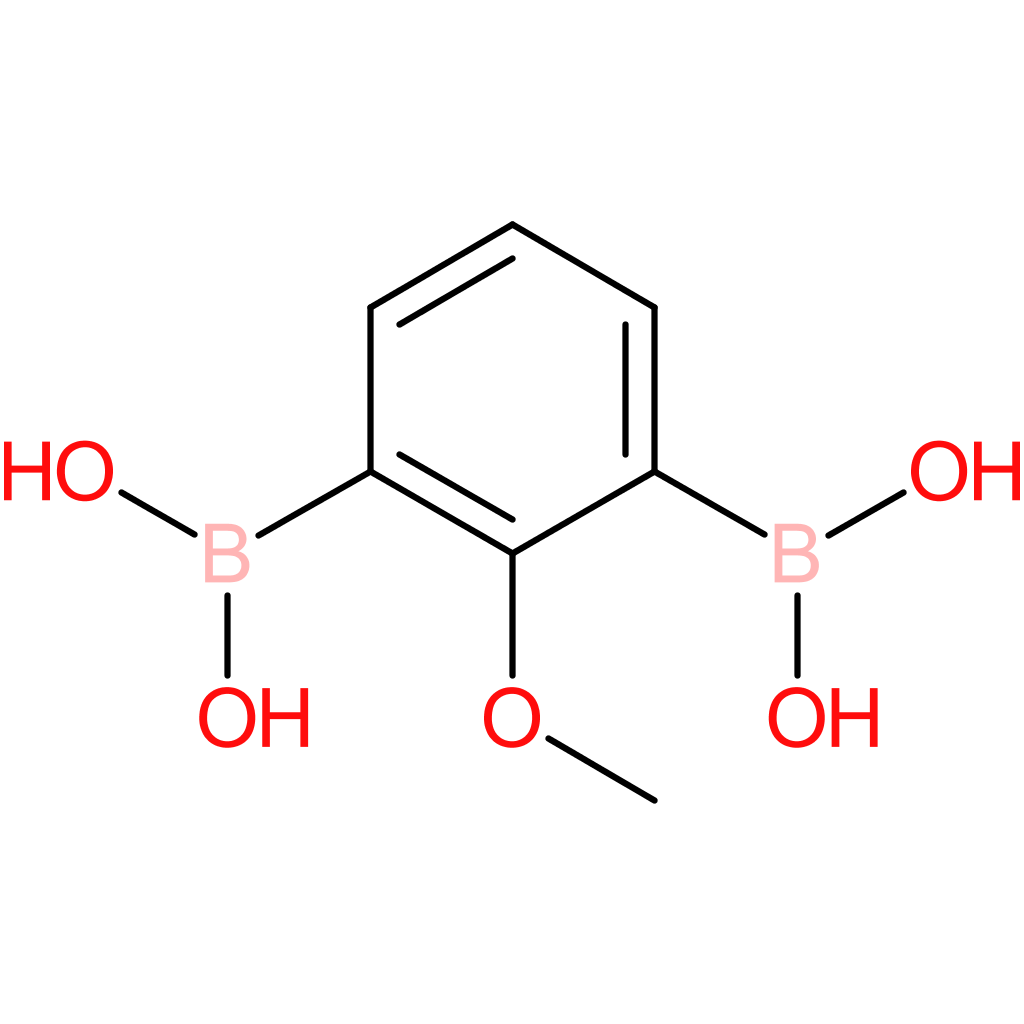 [3-(dihydroxyboranyl)-2-methoxyphenyl]boronic acid