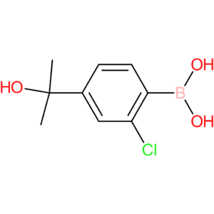[2-chloro-4-(2-hydroxypropan-2-yl)phenyl]boronic acid