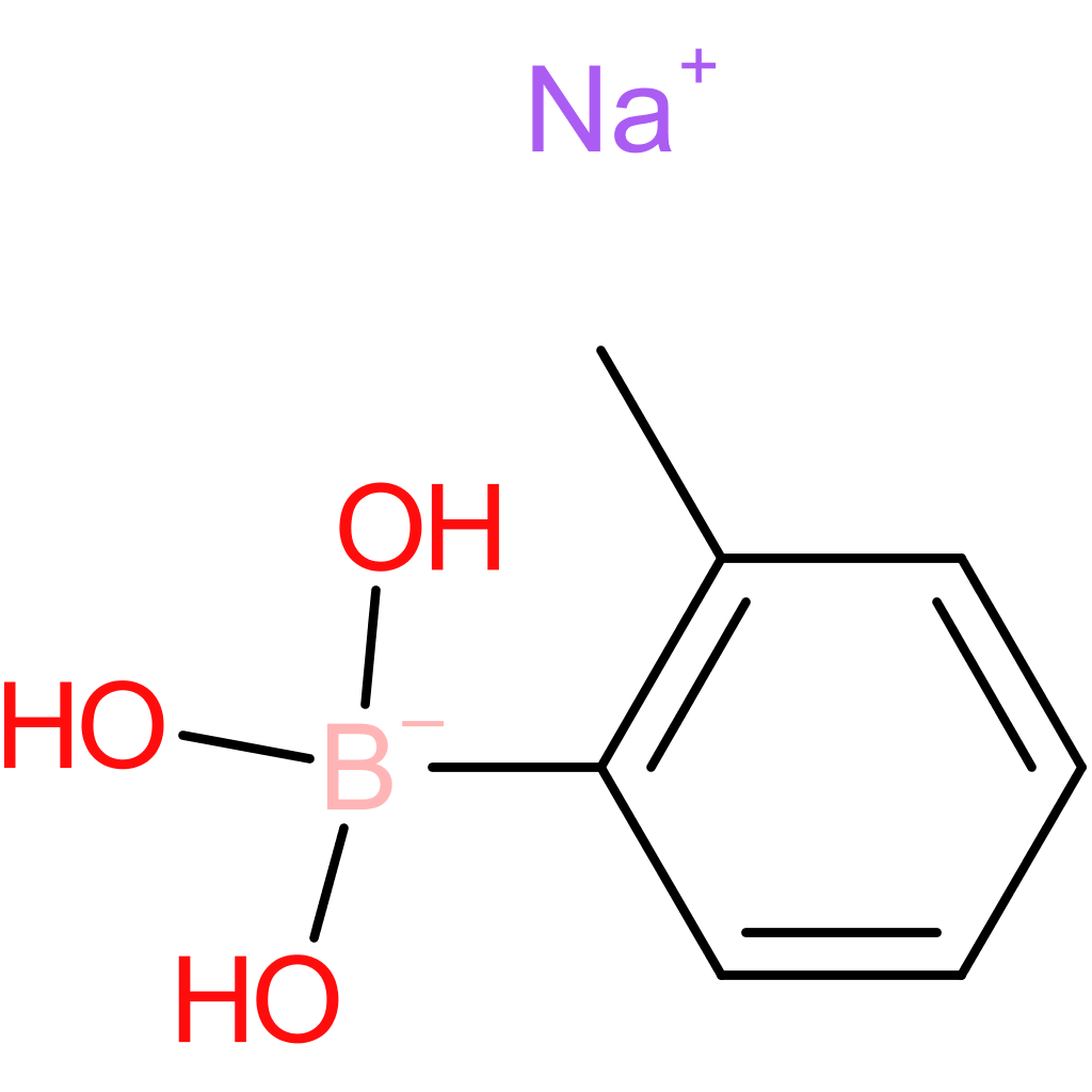 sodium trihydroxy(2-methylphenyl)boranuide