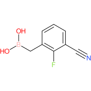 [(3-cyano-2-fluorophenyl)methyl]boronic acid