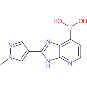 (2-(1-methyl-1h-pyrazol-4-yl)-3h-imidazo[4,5-b]pyridin-7-yl)boronic acid