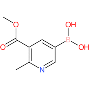 (5-(methoxycarbonyl)-6-methylpyridin-3-yl)boronic acid
