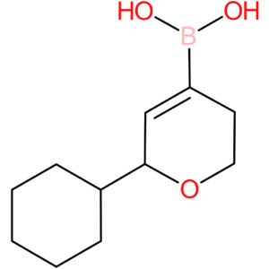 (6-cyclohexyl-3,6-dihydro-2h-pyran-4-yl)boronic acid