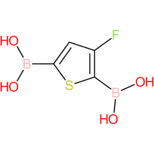 [5-(dihydroxyboranyl)-3-fluorothiophen-2-yl]boronic acid