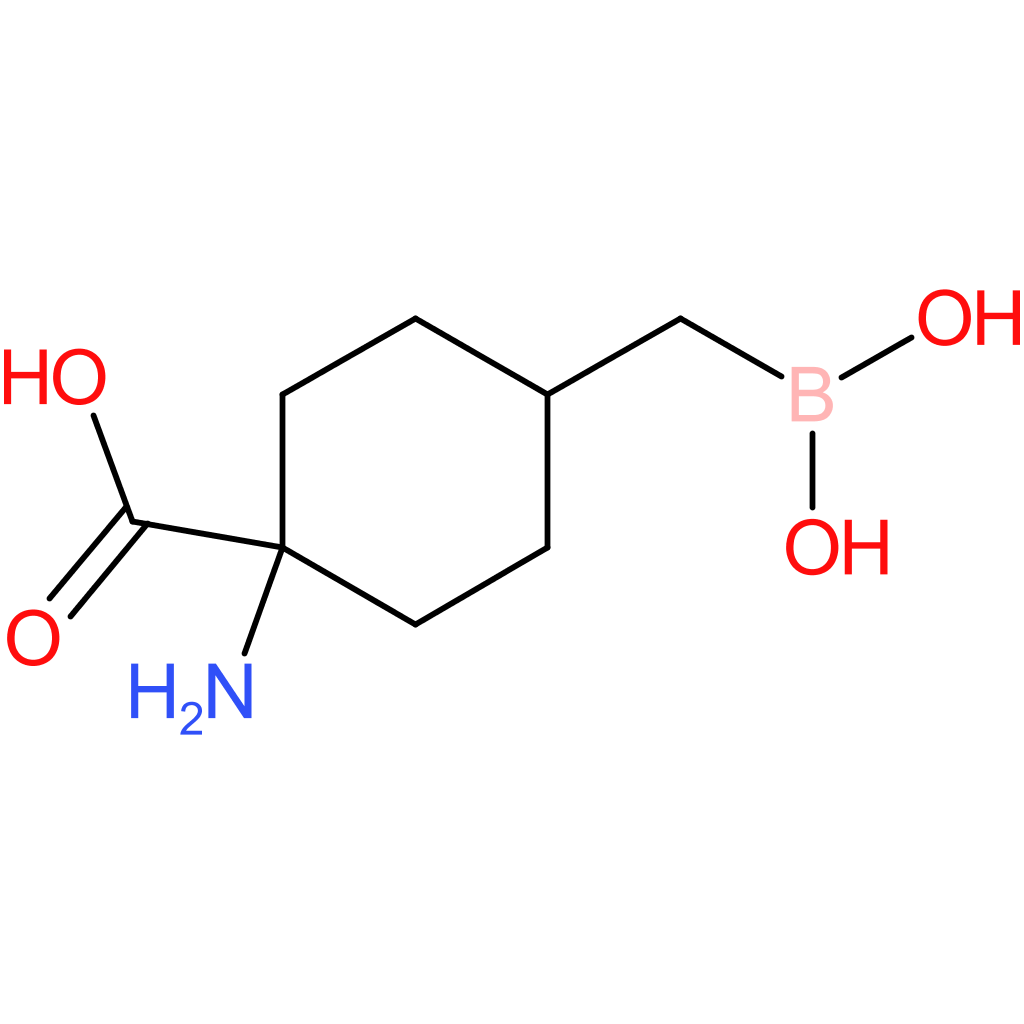 1-amino-4-[(dihydroxyboranyl)methyl]cyclohexane-1-carboxylic acid