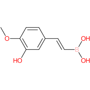 (E)-(3-hydroxy-4-methoxystyryl)boronic acid