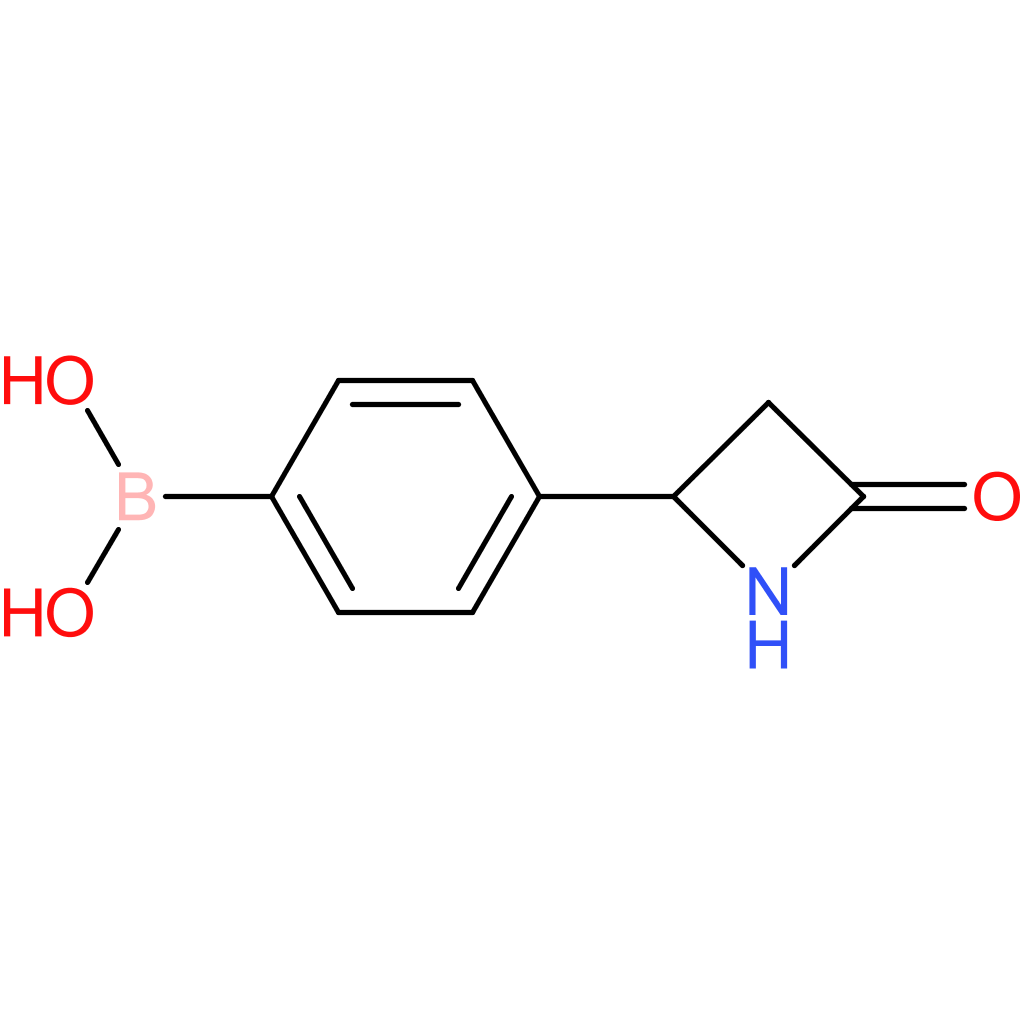 [4-(4-oxoazetidin-2-yl)phenyl]boronic acid