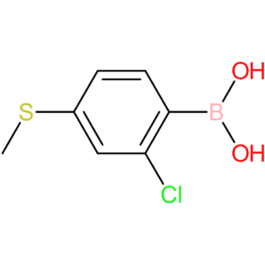 [2-chloro-4-(methylsulfanyl)phenyl]boronic acid