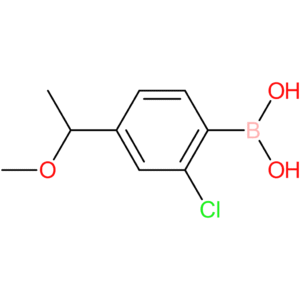[2-chloro-4-(1-methoxyethyl)phenyl]boronic acid