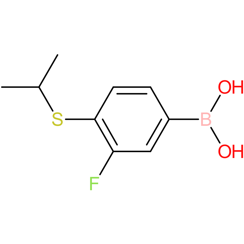 [3-fluoro-4-(propan-2-ylsulfanyl)phenyl]boronic acid