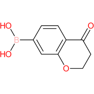 (4-oxo-3,4-dihydro-2h-1-benzopyran-7-yl)boronic acid
