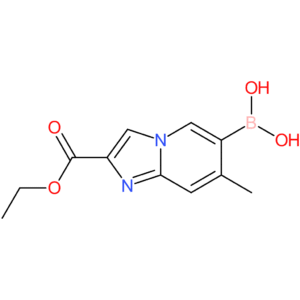 2-ethoxycarbonyl-7-methylimidazo[1,2-a]pyridine-6-boronic acid