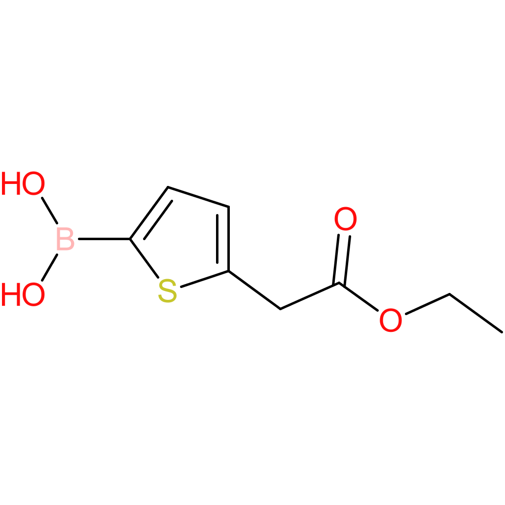 (5-(2-ethoxy-2-oxoethyl)thiophen-2-yl)boronic acid