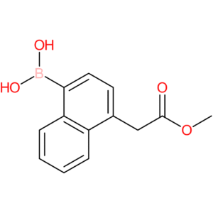(4-(2-methoxy-2-oxoethyl)naphthalen-1-yl)boronic acid