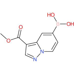 (3-(methoxycarbonyl)pyrazolo[1,5-a]pyridin-5-yl)boronic acid