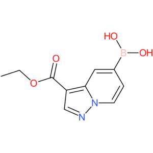 (3-(ethoxycarbonyl)pyrazolo[1,5-a]pyridin-5-yl)boronic acid