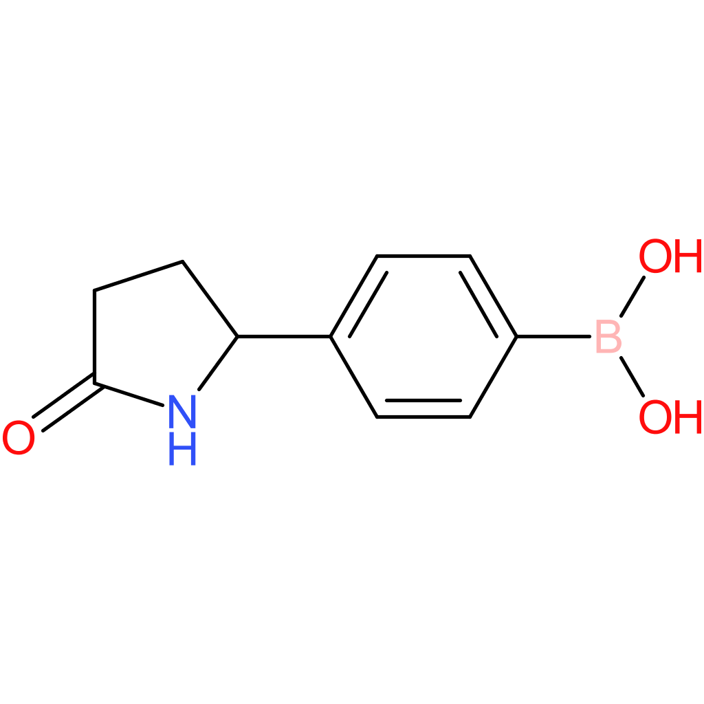 (4-(5-oxopyrrolidin-2-yl)phenyl)boronic acid